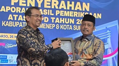 Sumenep Pertahankan WTP ke-9 dari BPK Jatim