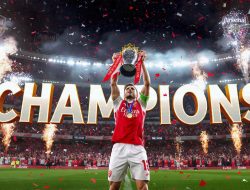 Selamat! Arsenal Akhiri Puasa Gelar 22 Tahun Liga Inggris