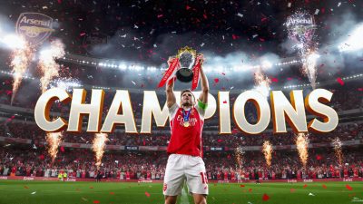 Selamat! Arsenal Akhiri Puasa Gelar 22 Tahun Liga Inggris