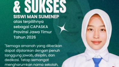 Lolos Seleksi Ketat, Siswi MAN Sumenep Siap Kibarkan Merah Putih di Tingkat Provinsi