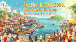 Ratusan Nelayan Masalembu Gelar Petik Laut 2026, Disbudporapar: Tradisi Ini Aset Wisata dan Budaya Sumenep