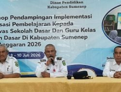 Disdik Sumenep Gelar Workshop 3 Hari, Penguatan Kompetensi Guru dan Optimalisasi PID FID