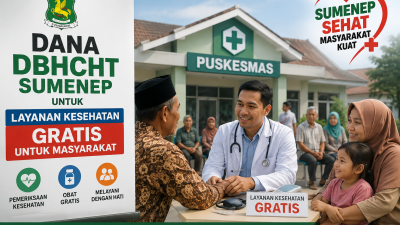 DBHCHT Sumenep Rp33 Miliar, Mayoritas Dialokasikan untuk Layanan Kesehatan Gratis