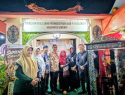 DINAS KOPERASI UKM PERINDAG SUMENEP PERKUAT EKONOMI KERAKYATAN DI MADURA CULTURE FESTIVAL #4